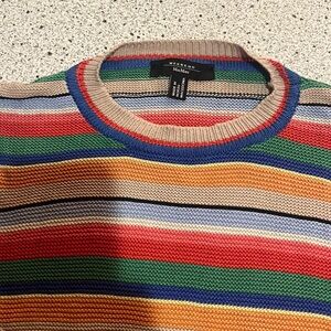 Weekend Max Mara crew neck style knit Striped Sweater